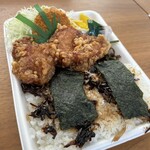 たらふく亭 開成店 - 海苔は2枚　寂しい