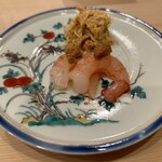 鮨桂太 - 蟹と甘エビ