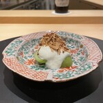 東山無垢 - マスカットの白和え