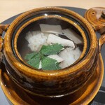 東山無垢 - 鱧と松茸