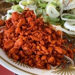 ラーメン もっけだの - 『麻婆まぜそば』の辛玉