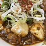 ラーメン もっけだの - 『麻婆まぜそば』の麻婆餡