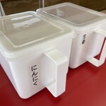 ラーメン もっけだの - 卓上アイテム