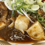 ラーメン もっけだの - 『麻婆まぜそば』の麻婆餡