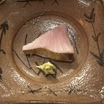 樋口 - 燻した鰆。燻し加減が絶妙な。薫香が素晴らしい。