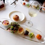 レストラン クリュディテ - アミューズ