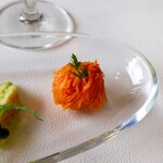 レストラン クリュディテ - 人参 フランボワーズ