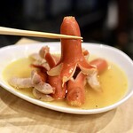 波へい - 赤タコウインナー