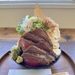 マンテンノホシ - どでかい切れのタタキが5枚！