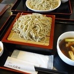 久保田 - 2015年 地鶏せいろ（大盛り）750円＋200円