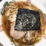 まるたかラーメン - この日の「正油ラーメン」