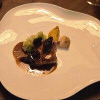 ラ・セヌ - モリーユ茸ソースの豚ロース