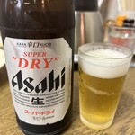 正竜亭 - 最後はアサヒ！！