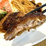 カトレア - 豚ヒレカツ断面