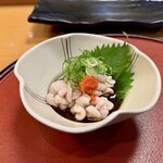 千鳥寿し - 雲子のポン酢がけ