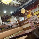 割烹 一の矢 - 2000年前後は10月第一土曜の土浦花火の日に両親を呼ぶのが恒例で、見終えた後にこの店にも来た。この大きめの席に座って、なんか凄い内装だねと言ってた事、一緒に松茸の炭火焼きを食べた事を覚えている。