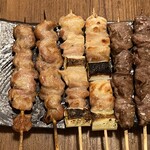 やきとり中山商店 - せせり、ねぎま、ハツ