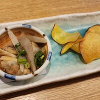 ぎんざ 阿吽 - コース料理（季節の前菜二種盛り）