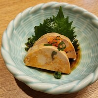 ぎんざ 阿吽 - コース料理（あん肝ポン酢）