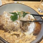 とんかつ 美濃屋 - 断面