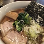 人力俥 - 醤油の香りと鯖節、豚バラチャーシューが旨い！