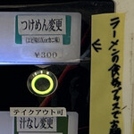 ラーメン二郎 - つけ麺が変わっています。