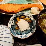 お料理ひろせ - 酸味の出た発酵具合が見事な"糠漬け"。