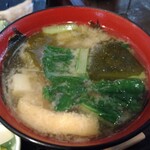 居酒屋 姫咲丸 - 味噌汁