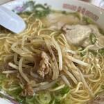 江ちゃんラーメン - もやしラーメンにしてみた♬