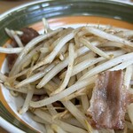 江ちゃんラーメン - もやし炒め♩