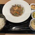 CHINESE DINING 瑞 - 豆豉蝦仁定食