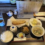 和久 - 塩サバと貝汁@1180