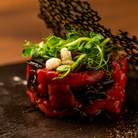 サーロイン牛ユッケ　低温調理】タレor塩