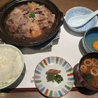 三田ばさら 本店 - トマトすき焼き + 食事
