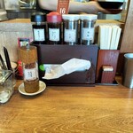 ふくやラーメン工房 - 卓上