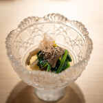 壽司 Yū - 鮑魚、黑香菇、天然舞茸、菠菜浸泡菜