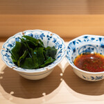 壽司 Yū - 若芽與柚子醋