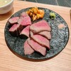 新宿牛タンローストビーフ 白か黒 - 料理写真: