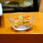 鮨 井上 - ウニとイクラ