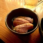 高庵 TOKYO - お通し（鴨スモーク）