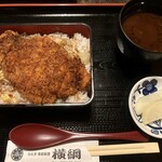 横綱 - うなたれカツ重