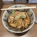 川村屋 - 天ぷらそば480円（2024年10月）