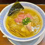 らぁめん 信 - 「白醤油らぁめん」