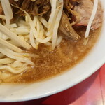 ラーメン二郎 - スープ