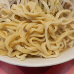 ラーメン二郎 - 麺