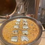 食堂 aca - 秋刀魚のパエリア