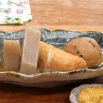 大八 - こんにゃく、ごぼてん、ひろうす