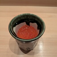 鮨利﨑 青山 - 筋子の茶碗蒸し