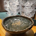 MAGALIE - 本日の一品　スパイス出汁ところてん　400円