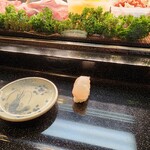 えび寿し - ヒラメ